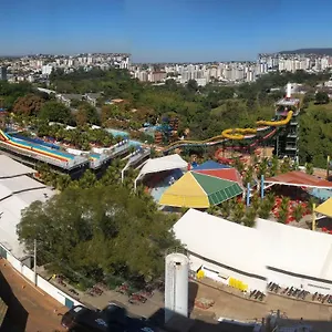  Apartamento Spazzio Diroma Com Park Acqua E Splash Incluso Em